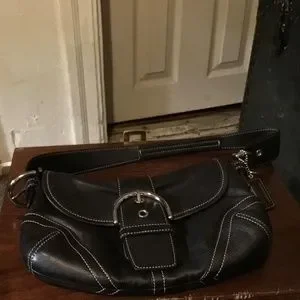 バッグ Coach Patchwork Soho Flap Shoulder Bag Coach Patchwork Soho Flap Vintage Shoulder Bag